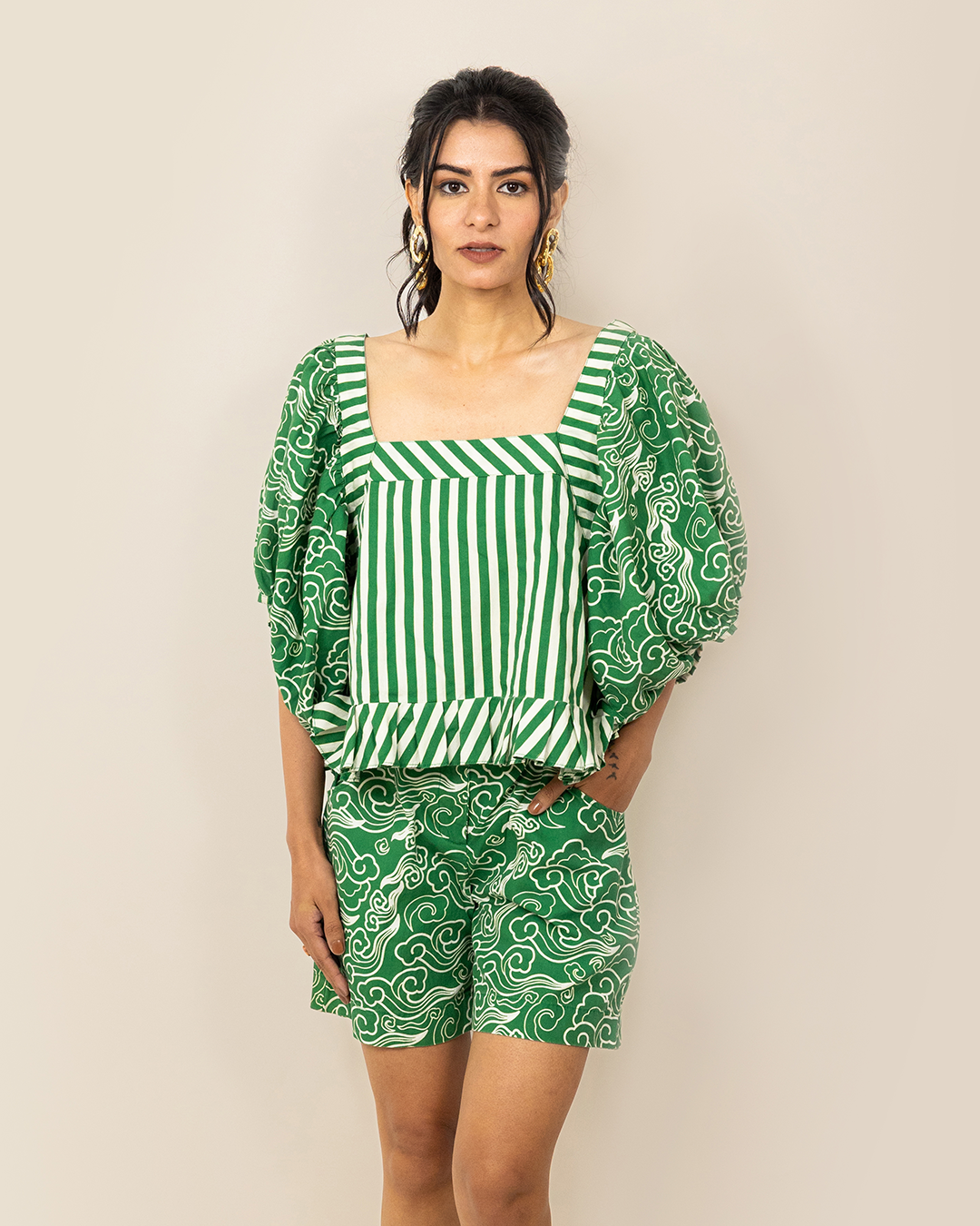 Kumano Co-ord Set with Shorts