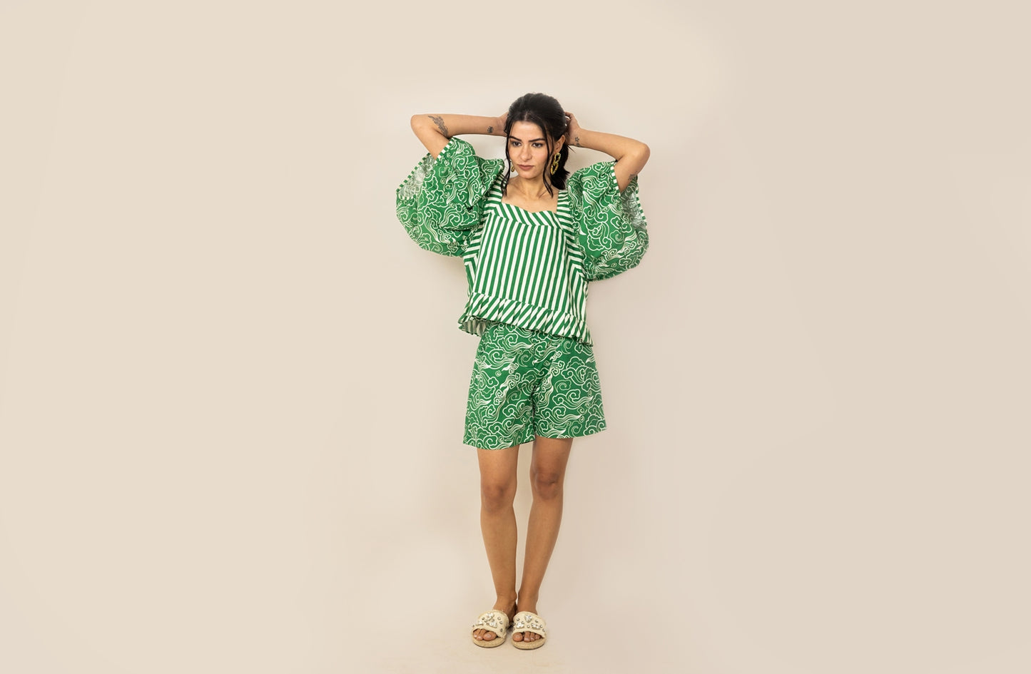 Kumano Co-ord Set with Shorts