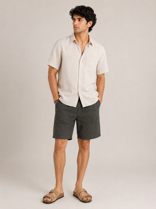 Kei Linen Shorts