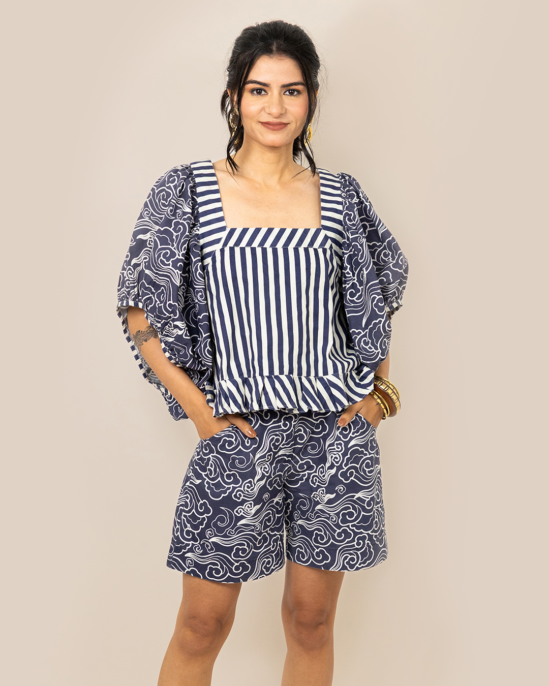 Kumano Co-ord Set with Shorts