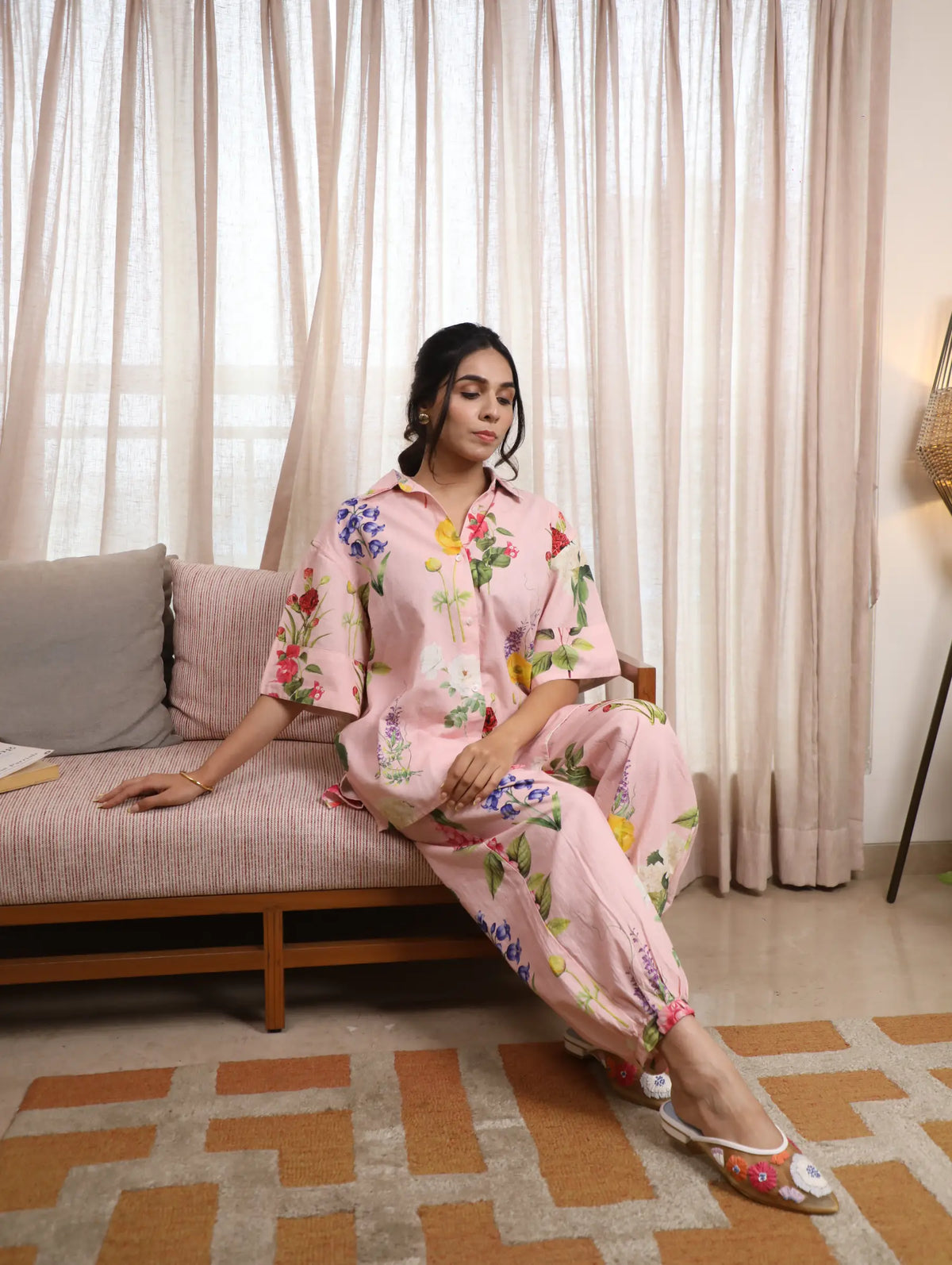 Fleur Co-ord Set - Pink