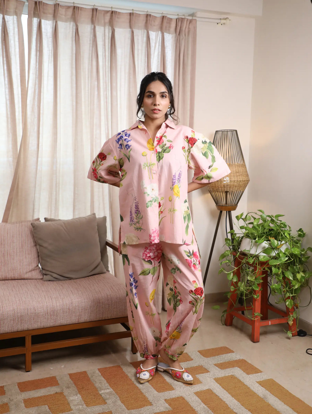 Fleur Co-ord Set - Pink