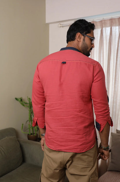 The Maverick Denim Trim Shirt