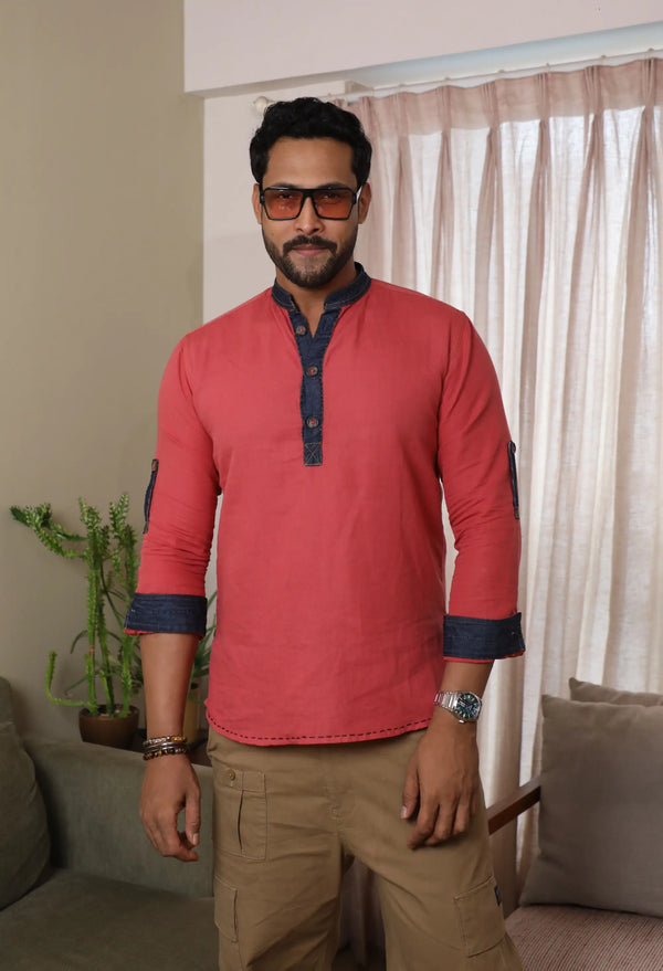 The Maverick Denim Trim Shirt