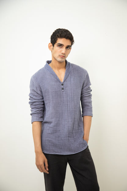 Boho Shirt - Grey