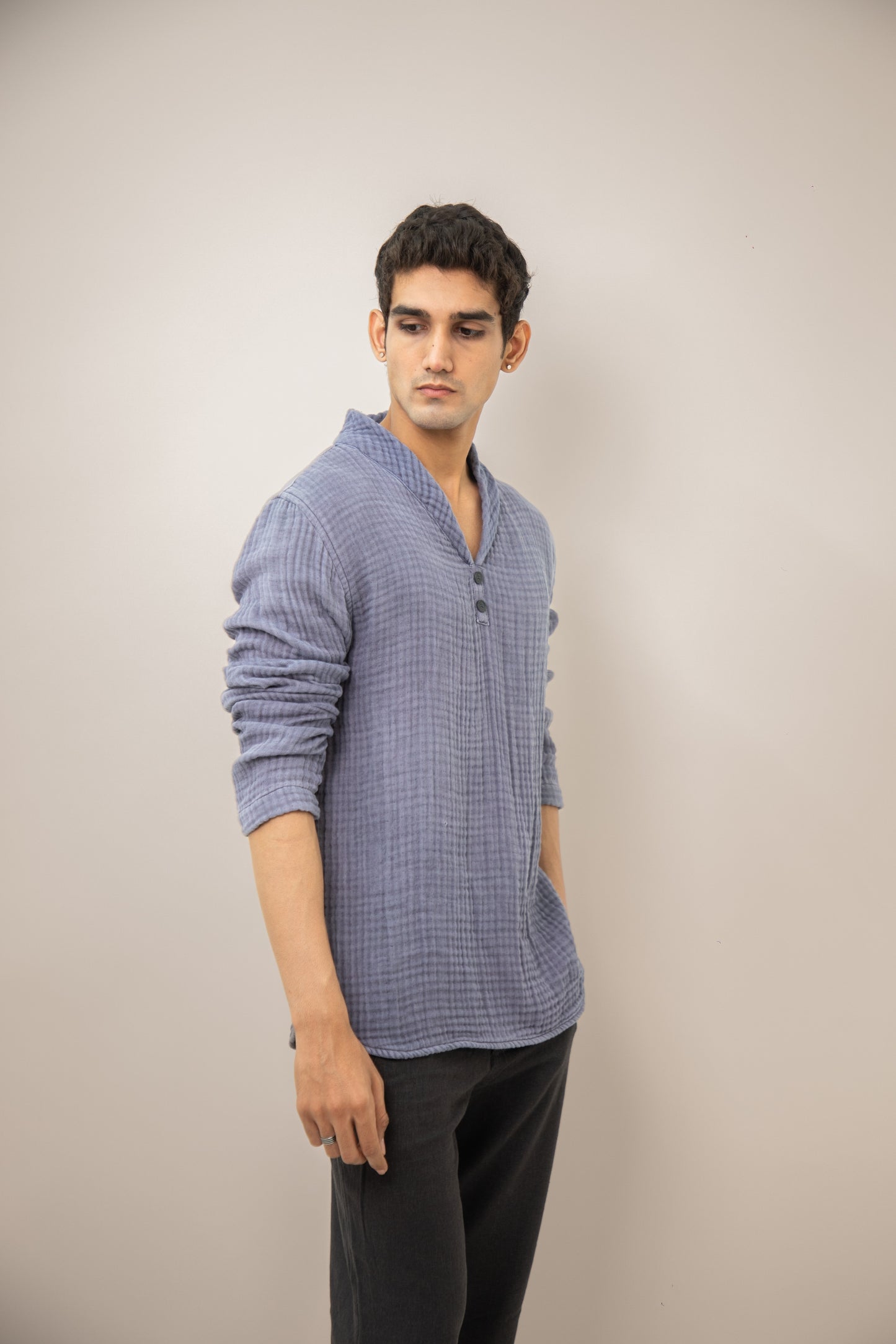 Boho Shirt - Grey