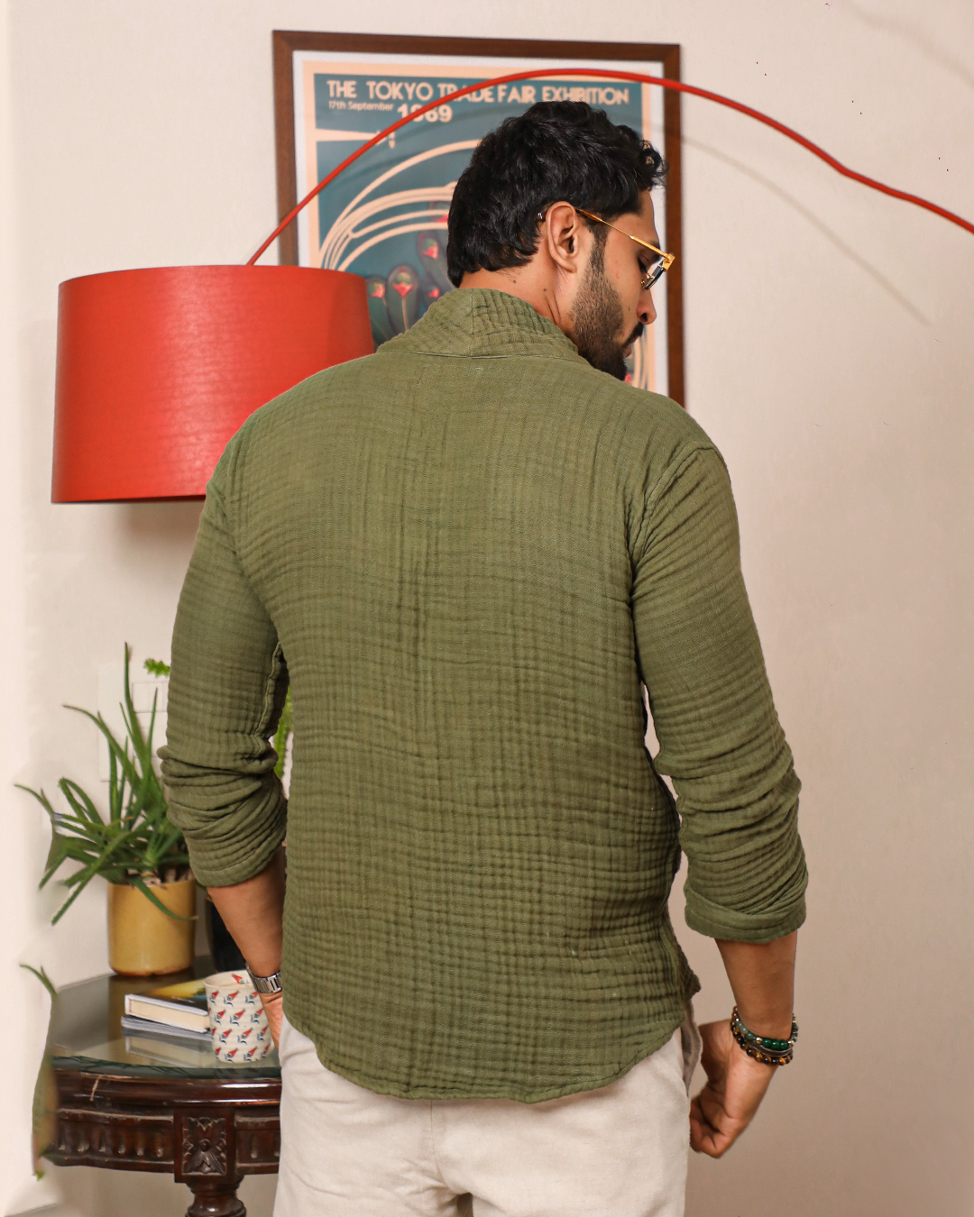 Boho Shirt - Olive