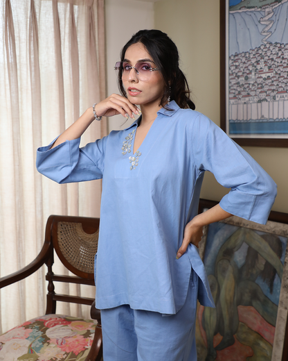 Azure Co-ord Set
