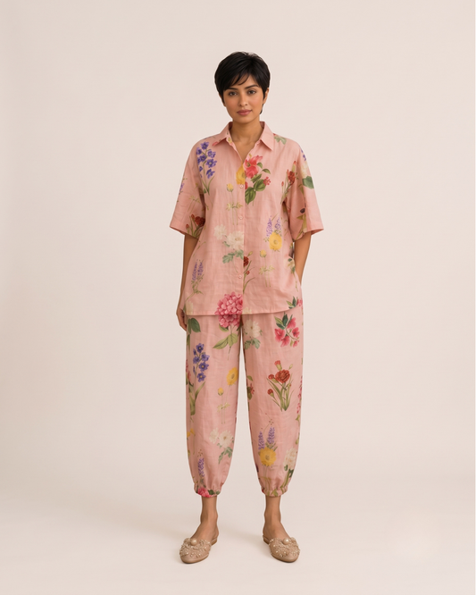 Fleur Co-ord Set - Pink