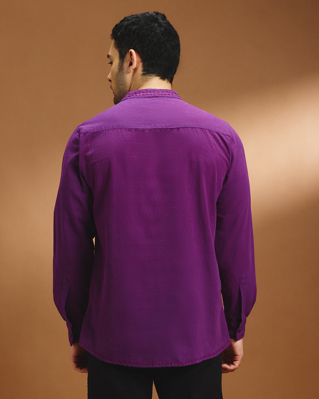 Utsav Festive Shirt - Purple