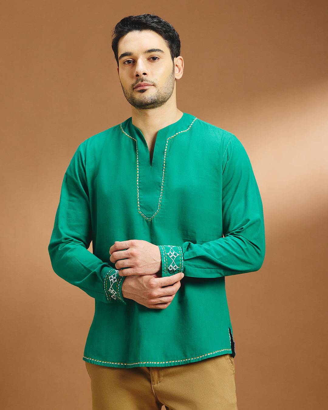 Toran Festive Shirt - Green