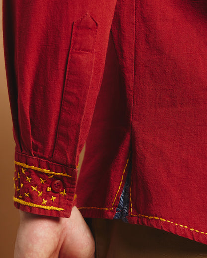 Raunaq Festive Shirt - Maroon