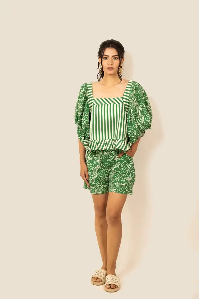 Kumano Co-ord Set with Shorts