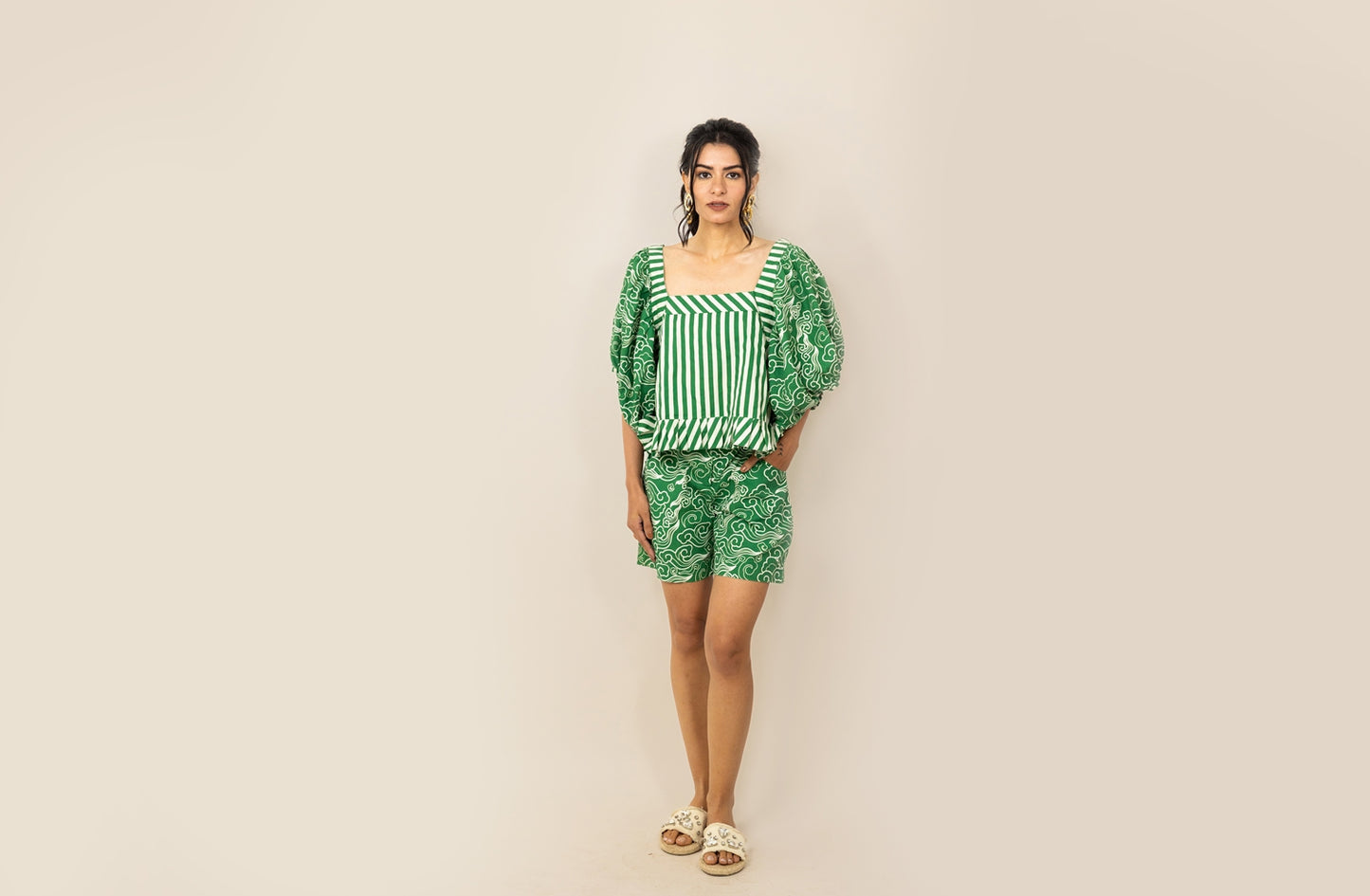Kumano Co-ord Set with Shorts