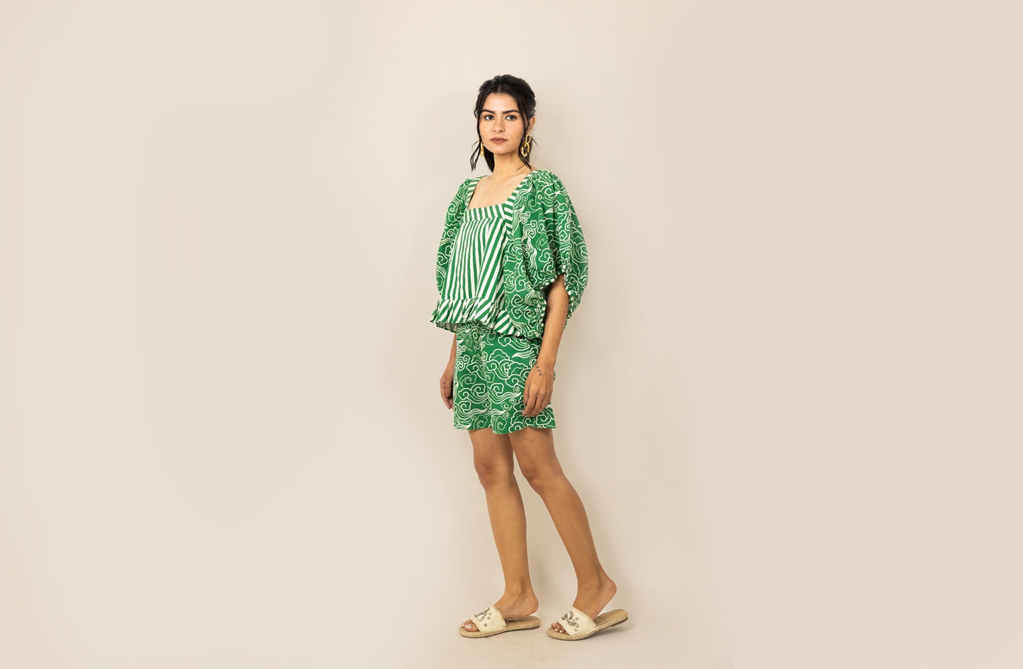 Kumano Co-ord Set with Shorts
