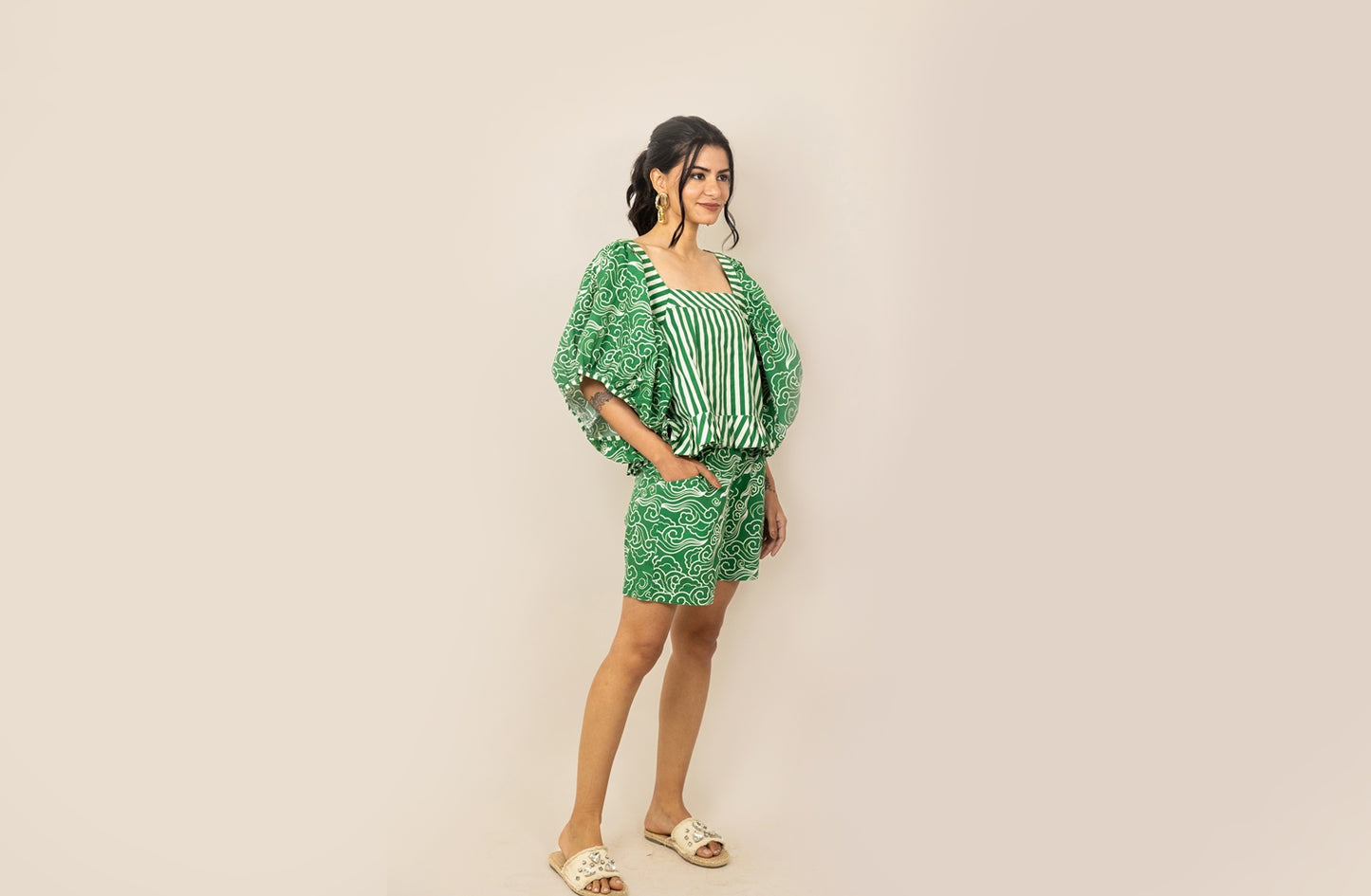 Kumano Co-ord Set with Shorts