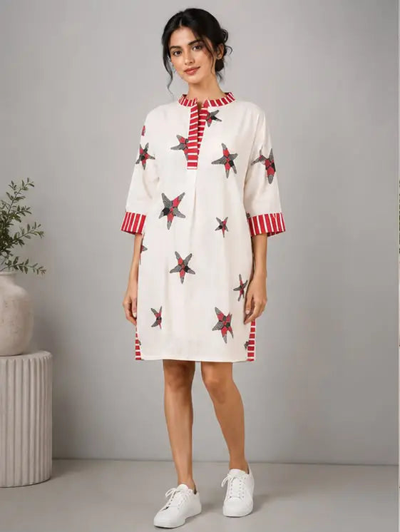 Boho Starfish Dress