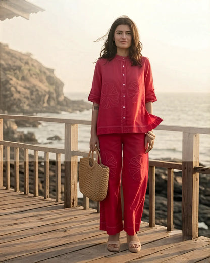 Hibiscus Co-ord Set