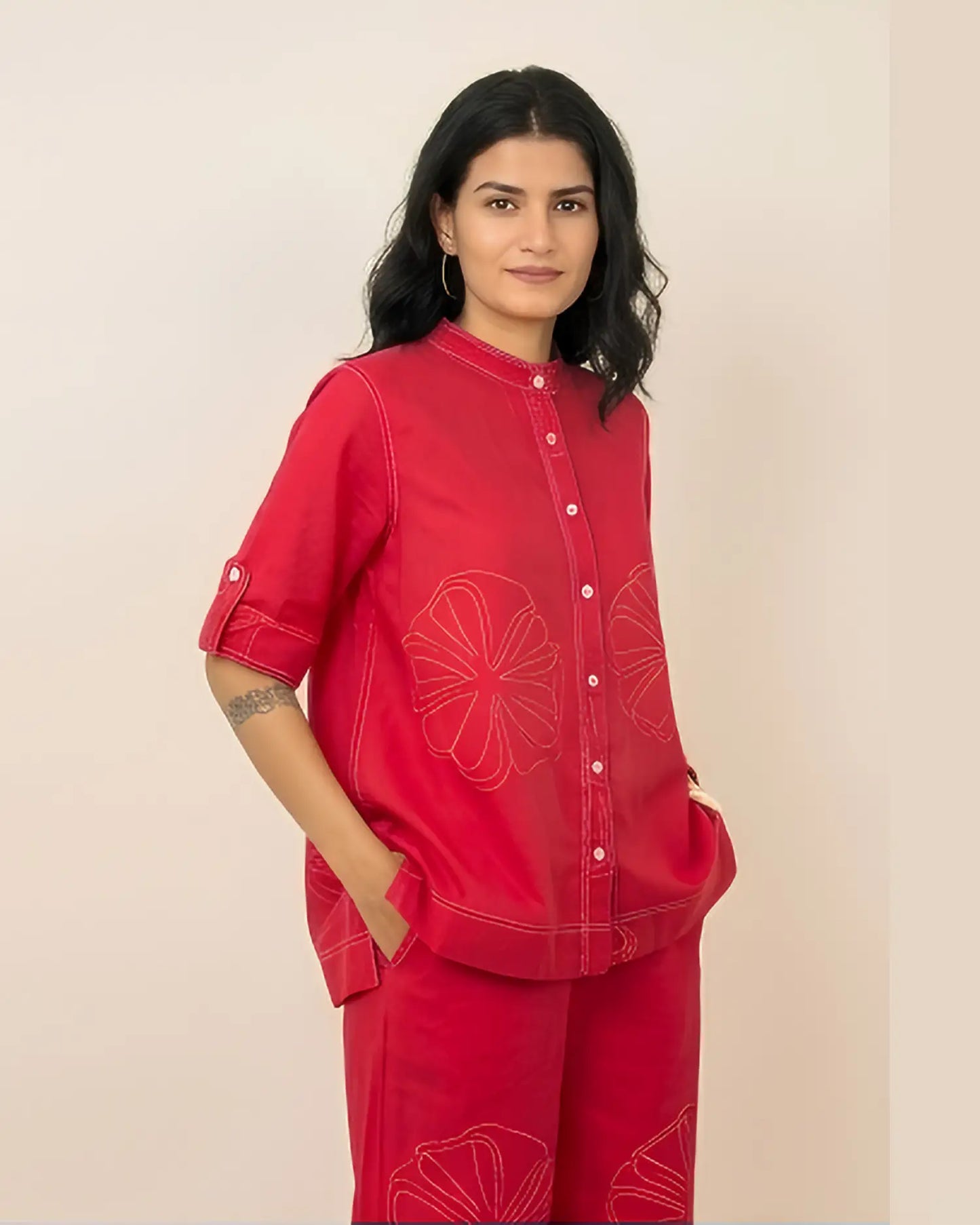 Hibiscus Co-ord Set