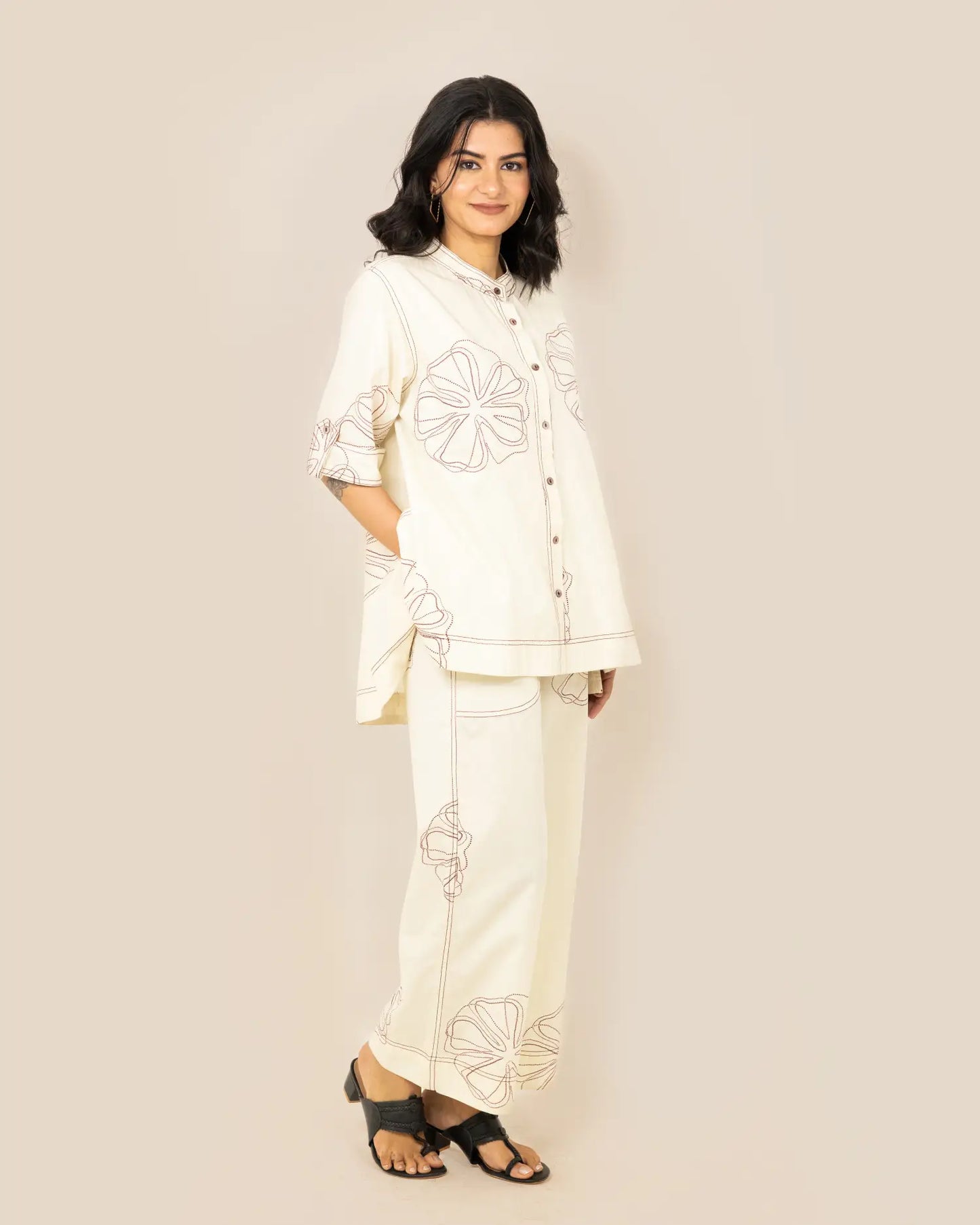 Hibiscus Co-ord Set
